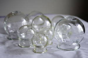 Margarita's cups used in cupping techniques