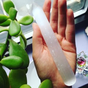One of my selenite single-terminated wands that I use in the office. Copyright © 2016 by Alcantara Acupuncture & Healing Arts. All rights reserved. 